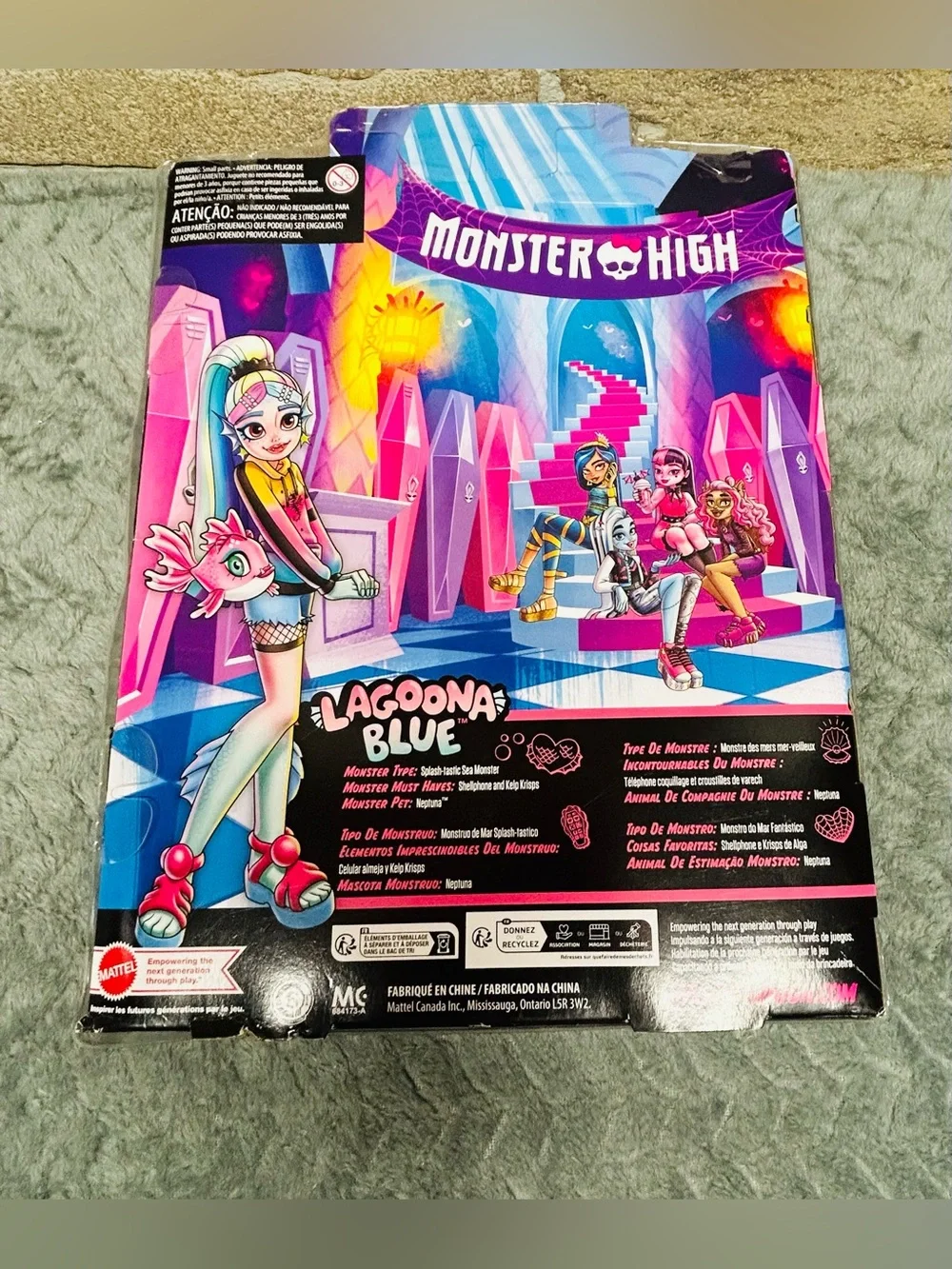 Monster High  Lagoona Blue With Neptuna